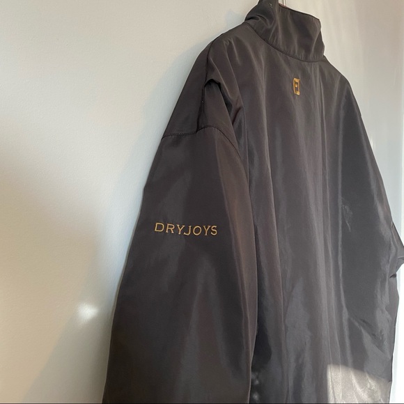 FootJoy DryJoys Black Golf 1/2 Zip jacket - Large - Picture 7 of 16